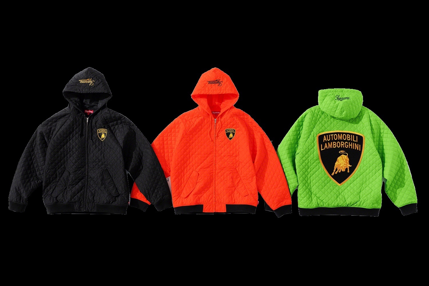 Supreme®/Automobili Lamborghini Hooded Work Jacket